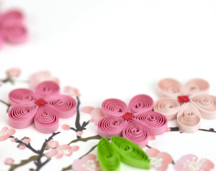 GREETING CARD "CHERRY BLOSSOM" (NRD)