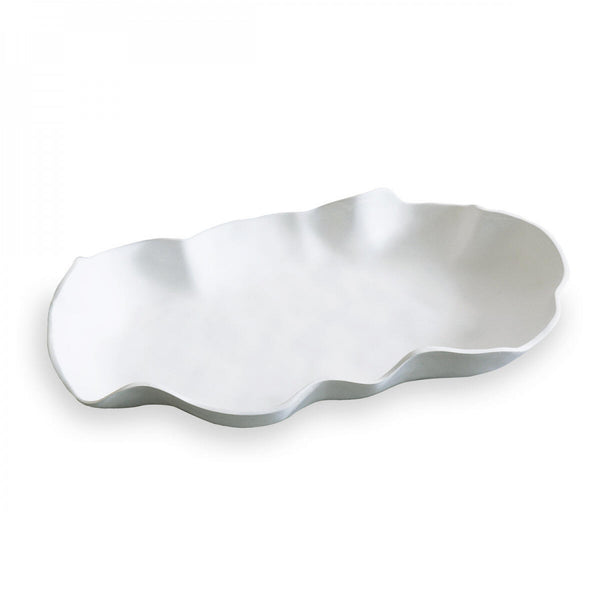 PLATTER WHITE NUBE LARGE