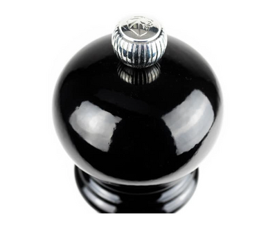 SALT AND PEPPER MILL BLACK LACQUER 9''
