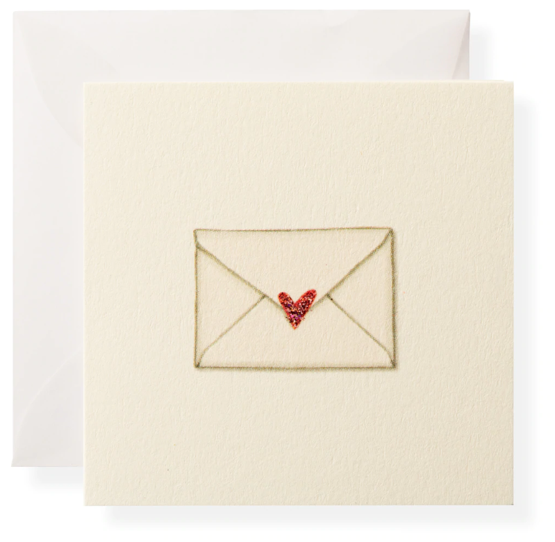 MINI CARD "LOVE LETTER INDIVIDUAL GIFT ENCLOSURE"