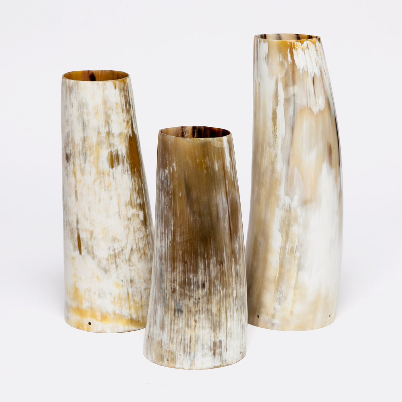 VASE NATURAL HORN (Available in 3 Sizes)