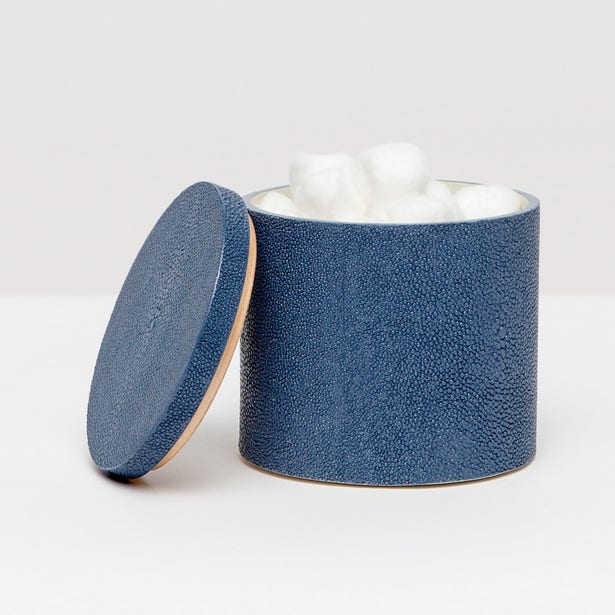 BATH COLLECTION NAVY SHAGREEN