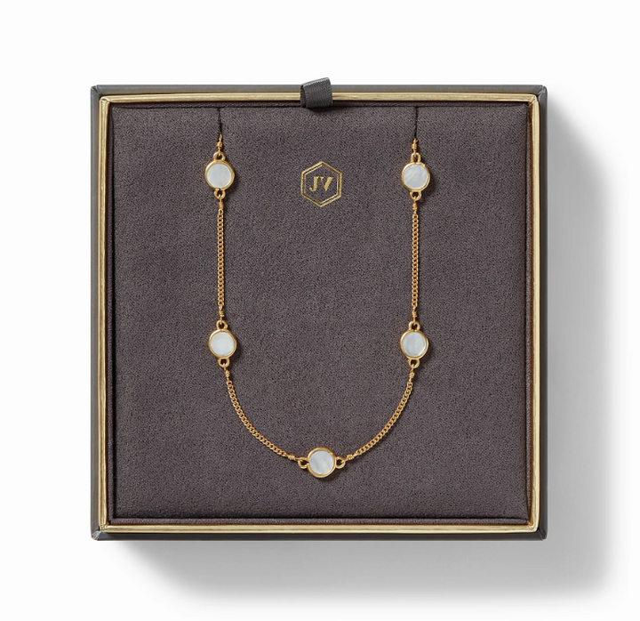 NECKLACE VALENCIA PEARL DELICATE STATION #49121