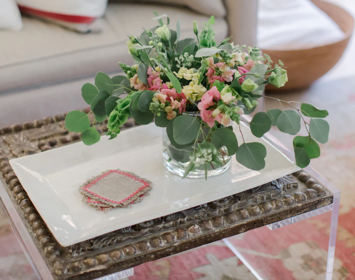 PLATTER RECTANGLE CREAM LARGE #49151