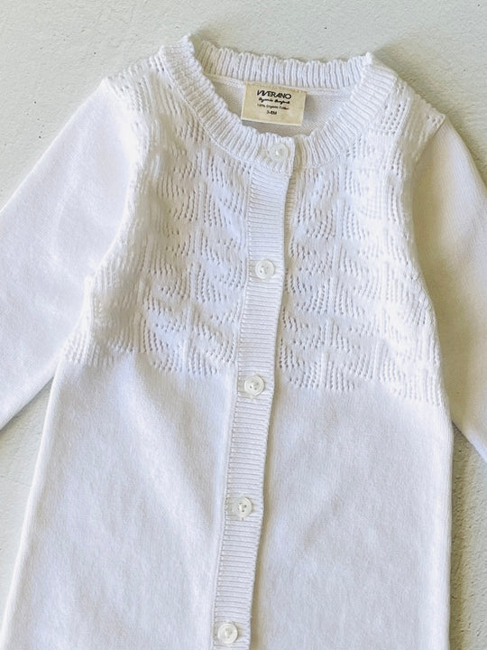 JUMPSUIT SWEATER WHITE