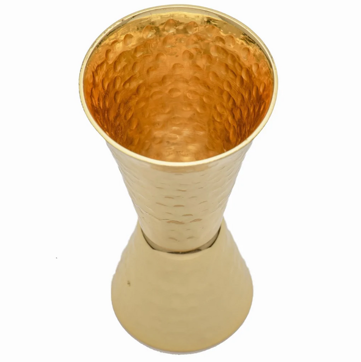 COPPER JIGGER 24K GOLD PLATE #62807