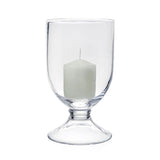 FOOTED HURRICANE WITH CANDLE CLASSIC
