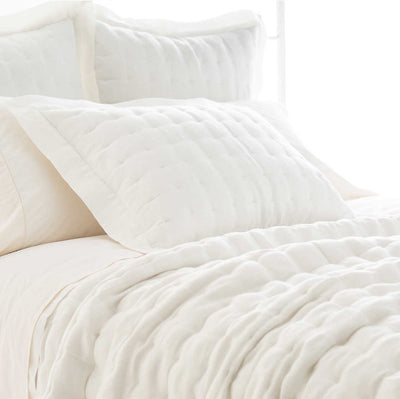 SHAM BRUSSELS QUILTED (Available in 3 Sizes and 2 Colors)