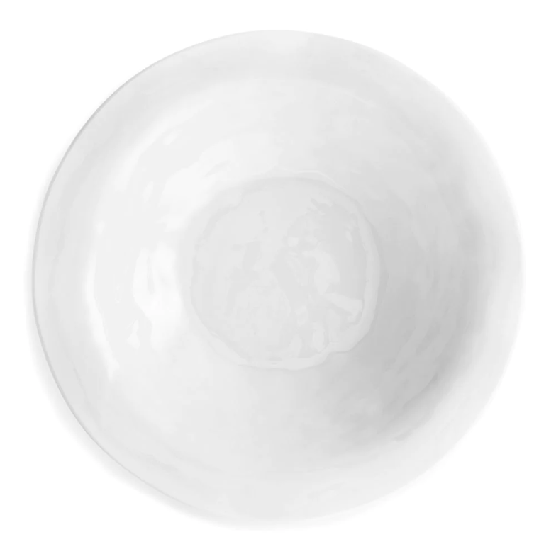 BOWL SERVING WHITE MELAMINE ROUND