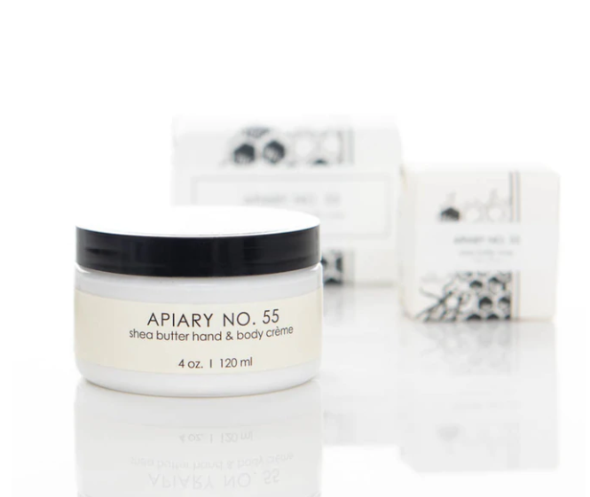SHEA BUTTER HAND CREME - APIARY NO. 55 #50030