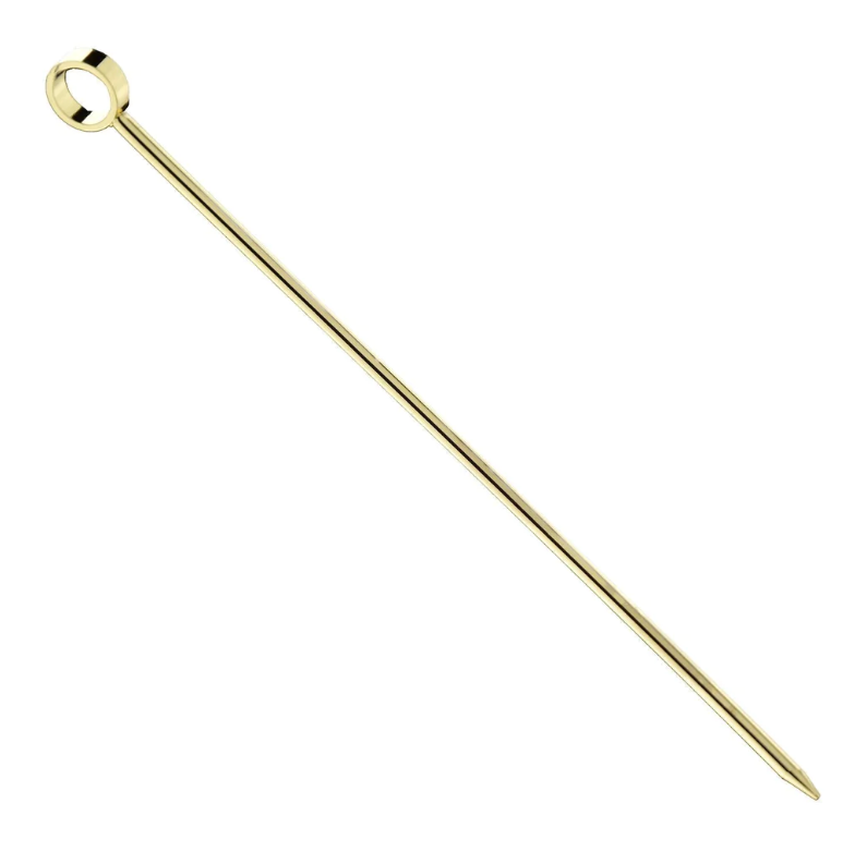 COCKTAIL PICKS GOLD SET/8