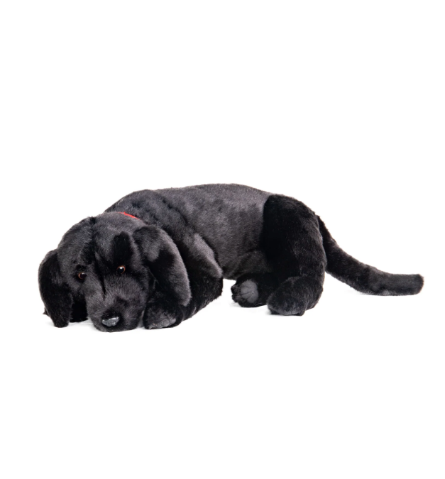 PLUSH TOY BLACK LABRADOR #40901