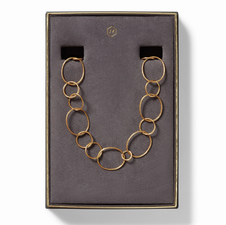 NECKLACE COLETTE LINK TEXTURED #41905