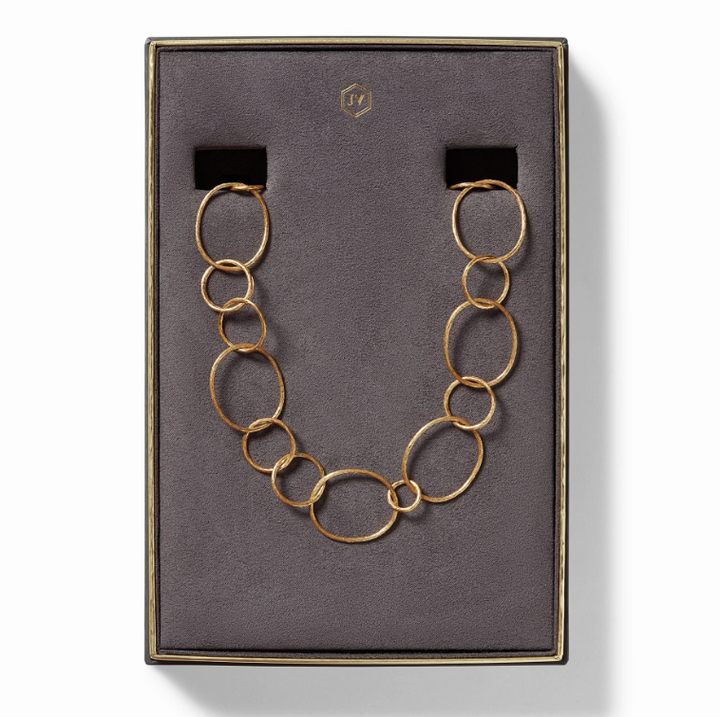 NECKLACE COLETTE LINK TEXTURED #41905