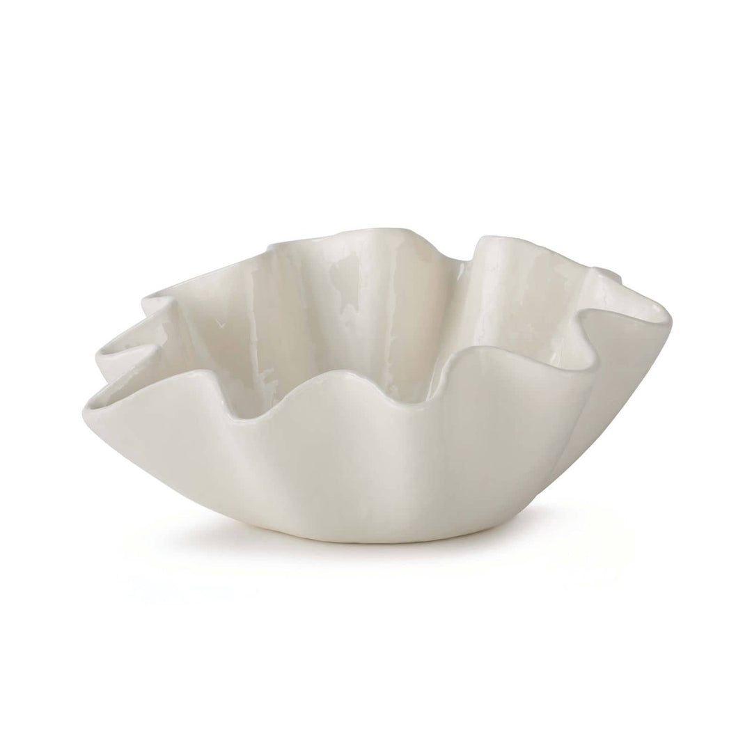 BOWL RUFFLE CERAMIC