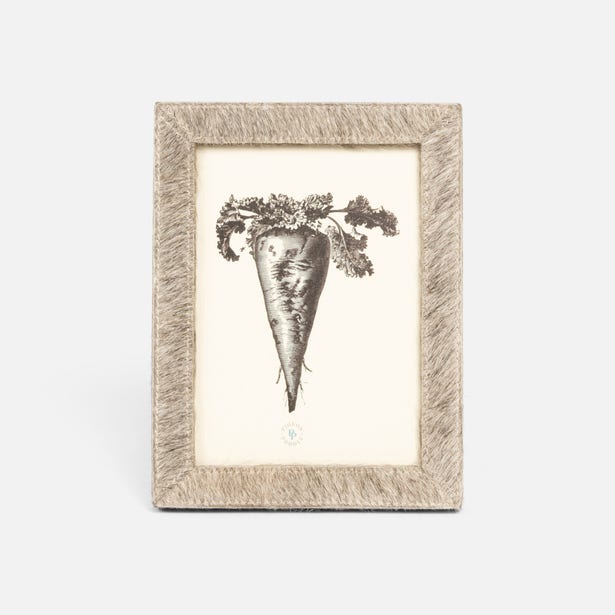 FRAME GRAY HAIR-ON-HIDE