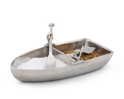 SALT CELLAR ROW BOAT