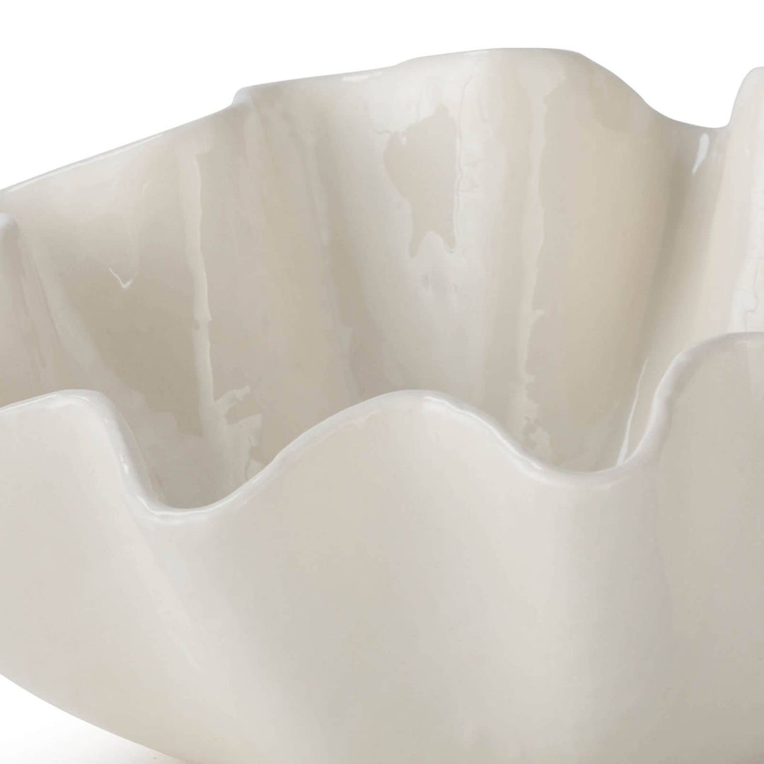 BOWL RUFFLE CERAMIC