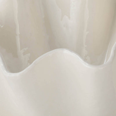 BOWL RUFFLE CERAMIC