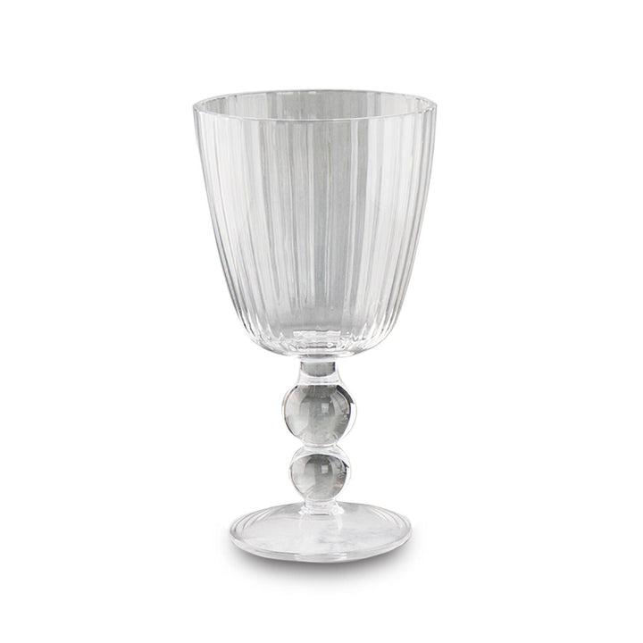 WINE GLASS CLEAR ACRYLIC #45844