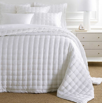 COVERLET SILKEN SOLID PUFF (Available in 2 Sizes and 2 Colors)