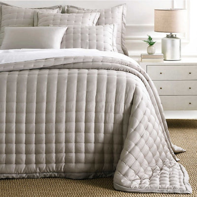 COVERLET SILKEN SOLID PUFF (Available in 2 Sizes and 2 Colors)