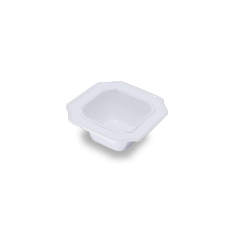 BOWL WHITE SQUARE SMALL #48834