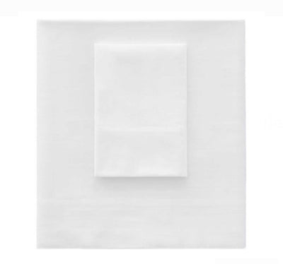 SHEET SET PERCALE WHITE (Available in 3 Sizes)