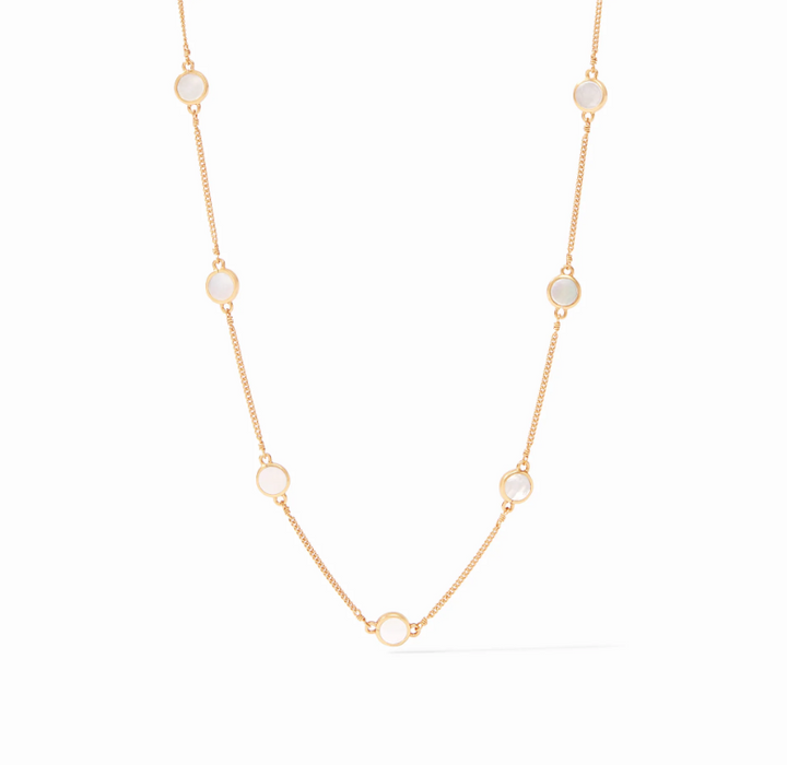 NECKLACE VALENCIA PEARL DELICATE STATION #49121