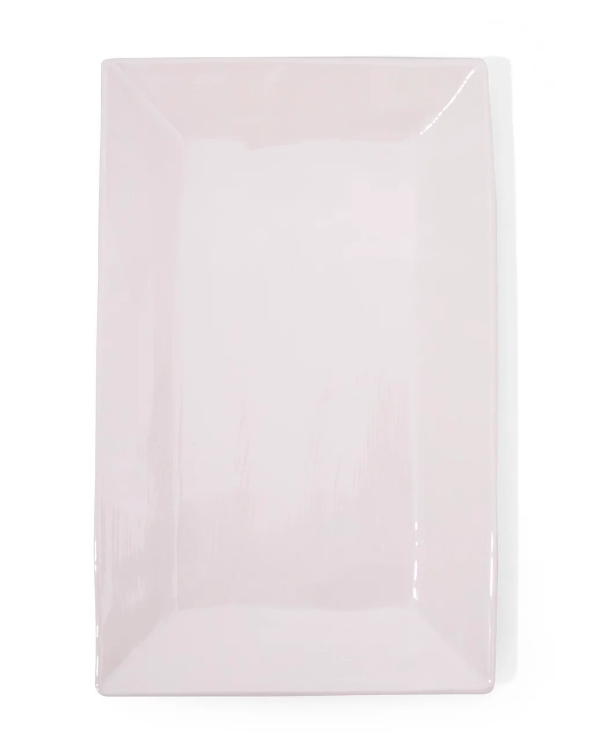PLATTER RECTANGLE CREAM LARGE #49151