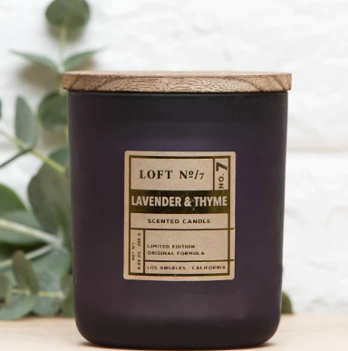 CANDLE LAVENDER & THYME #49749