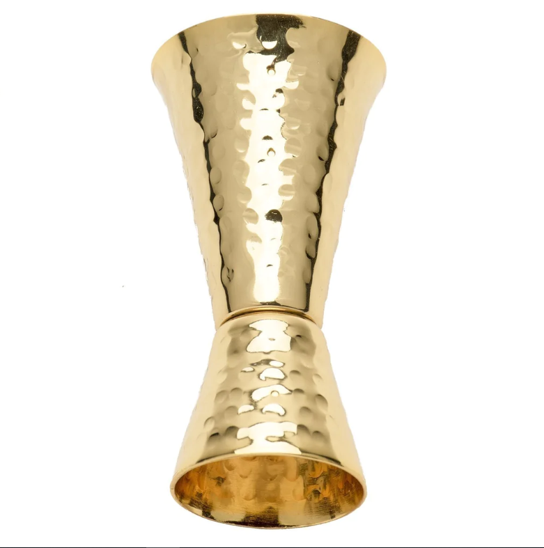 COPPER JIGGER 24K GOLD PLATE #62807