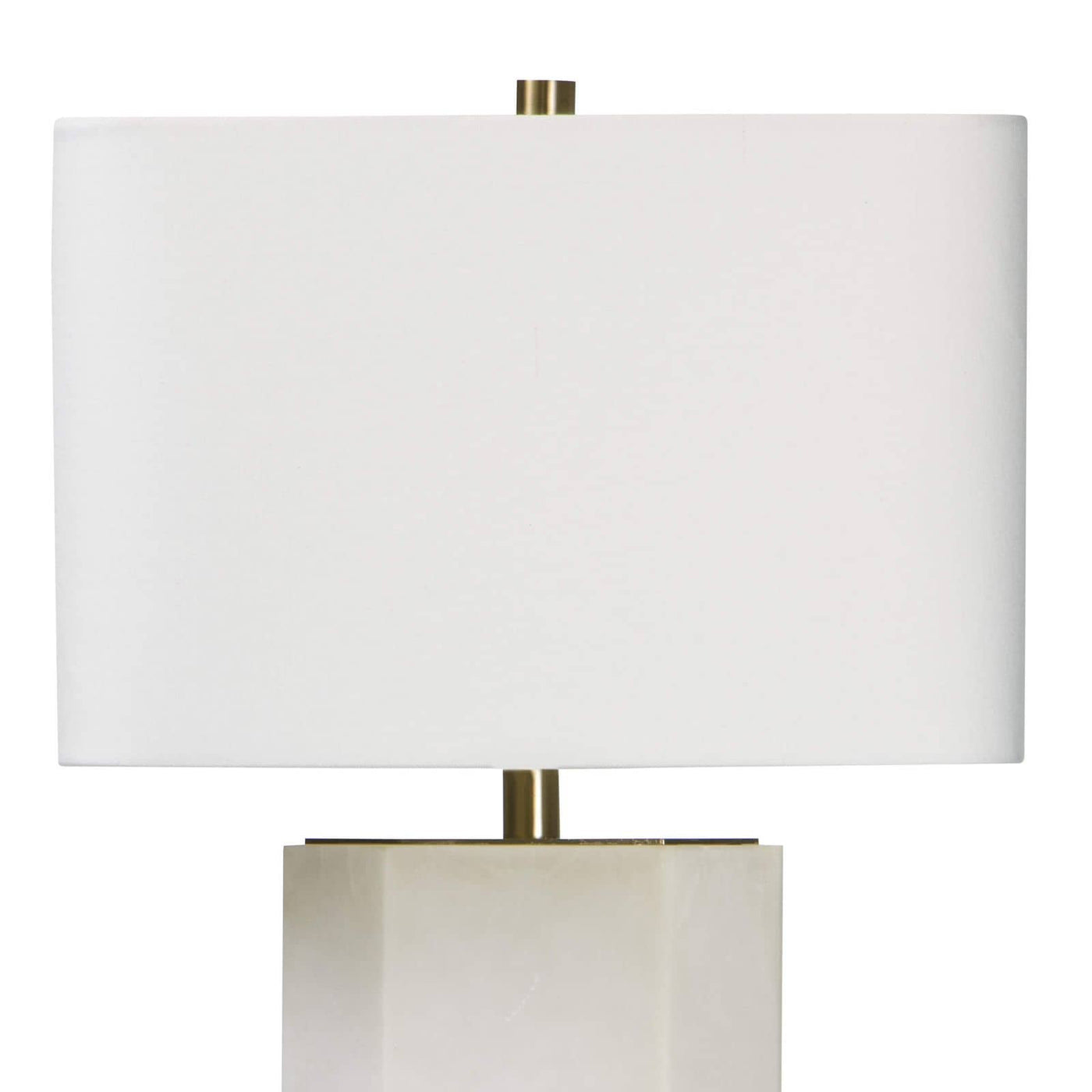 TABLE LAMP ALABASTER & BRASS #50259