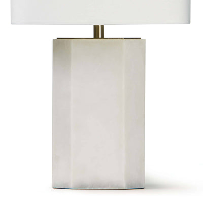 TABLE LAMP ALABASTER & BRASS #50259