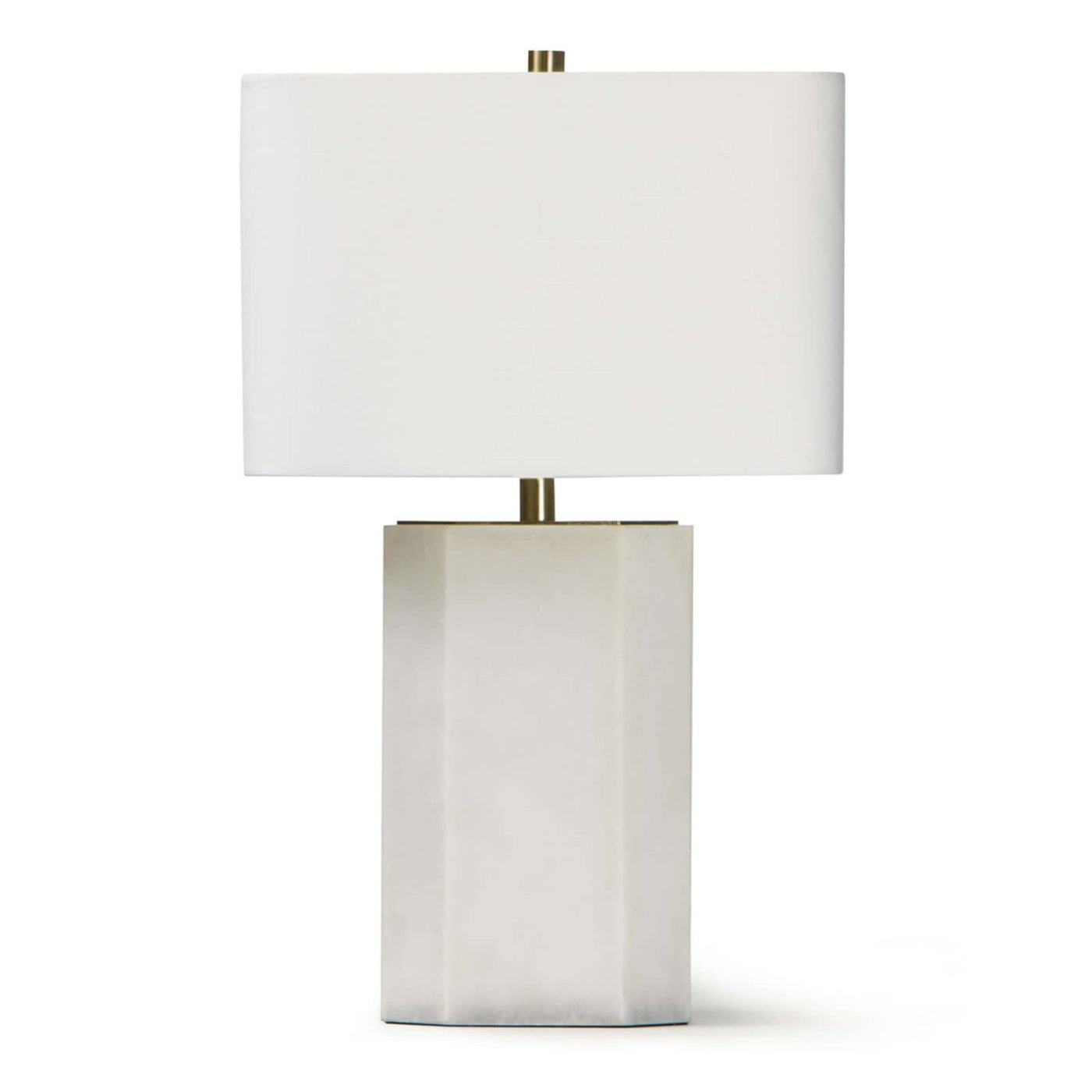 TABLE LAMP ALABASTER & BRASS #50259