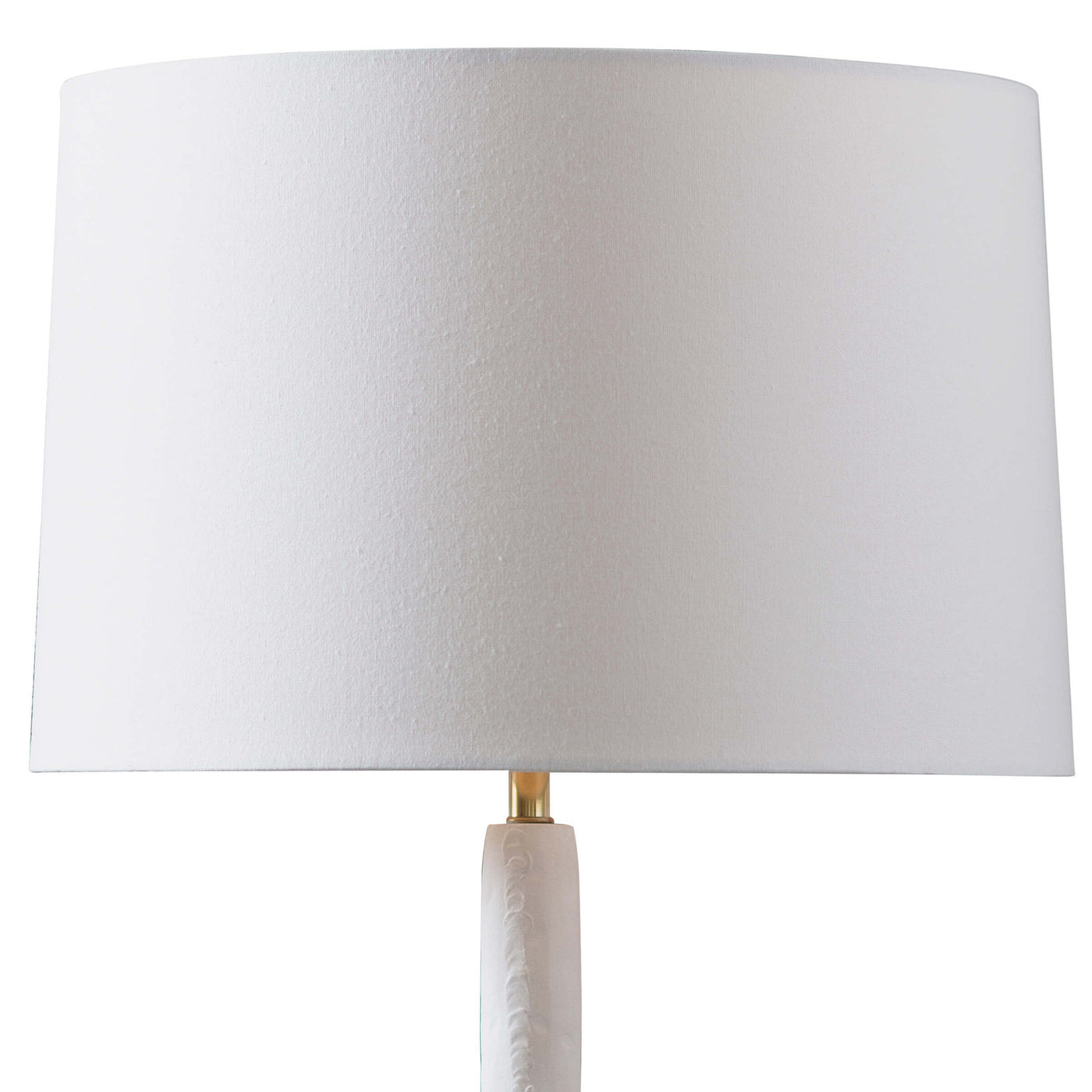 TABLE LAMP WHITE PAPER MACHE