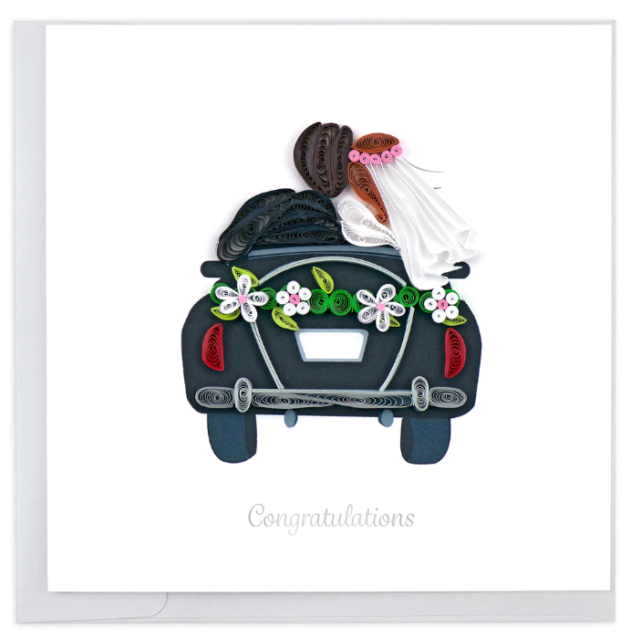 GREETING CARD "JUST MARRIED"