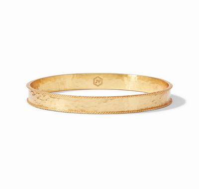 JULIE VOS BANGLE SAVOY GOLD (Available in 2 Sizes)