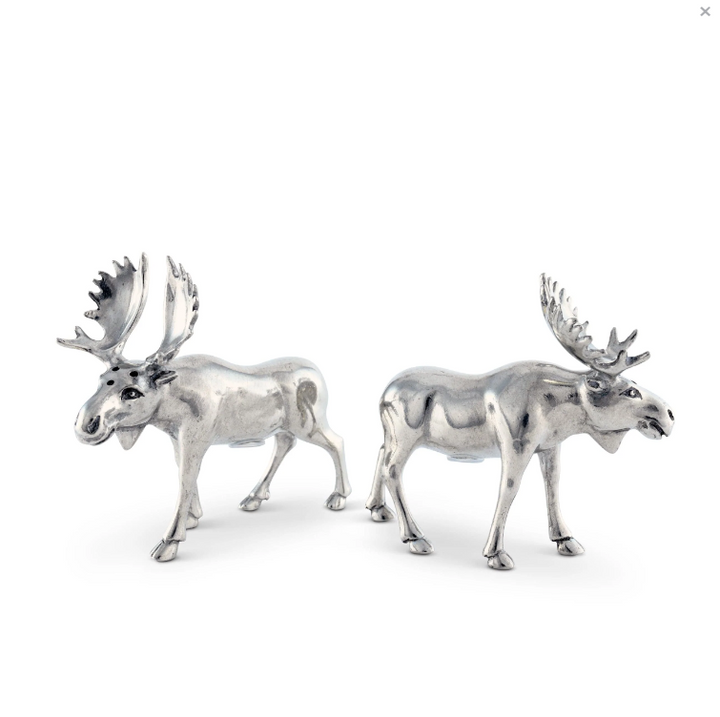 SALT & PEPPER SET MOOSE