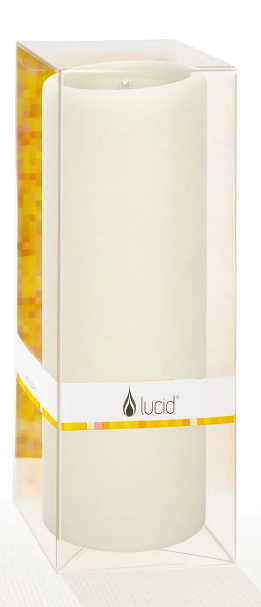 LUCID CANDLE DINNER NATURAL (Available in 2 Sizes)