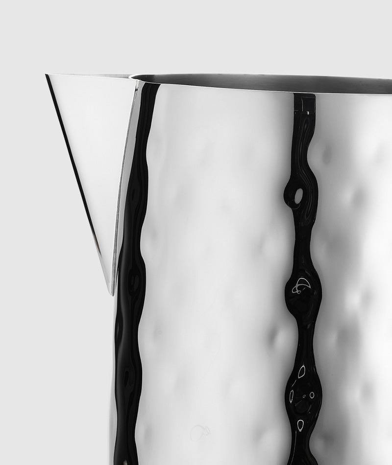 PITCHER W/ WOOD HANDLE 8.5"H #53654