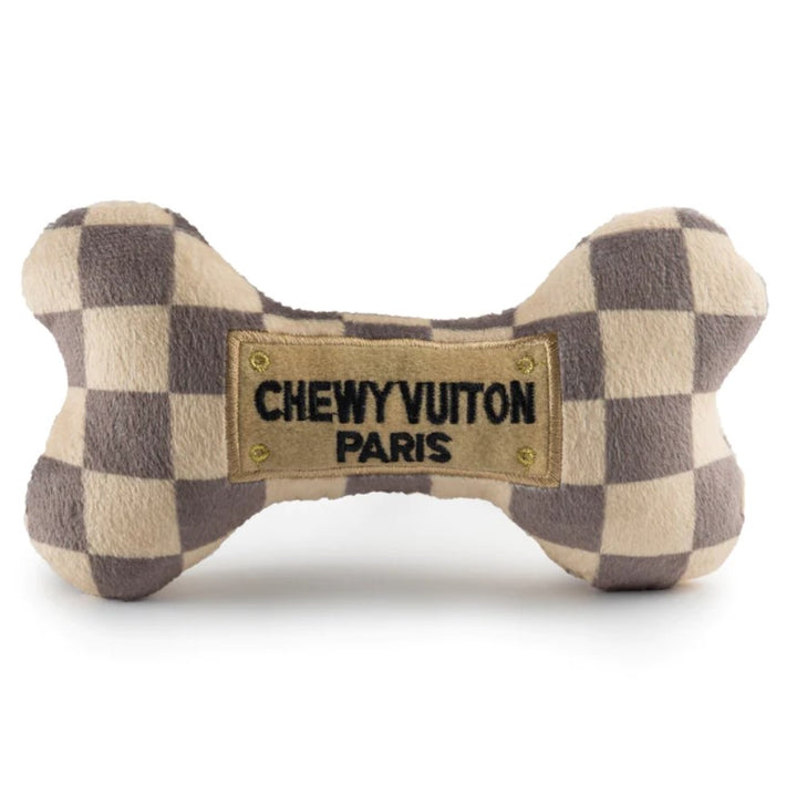 DOG TOY VUITON BONE