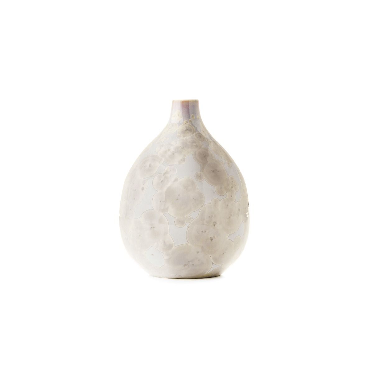 SIMON PEARCE VASE TEARDROP CRYSTALLINE - CANDENT (Available in 2 Sizes)