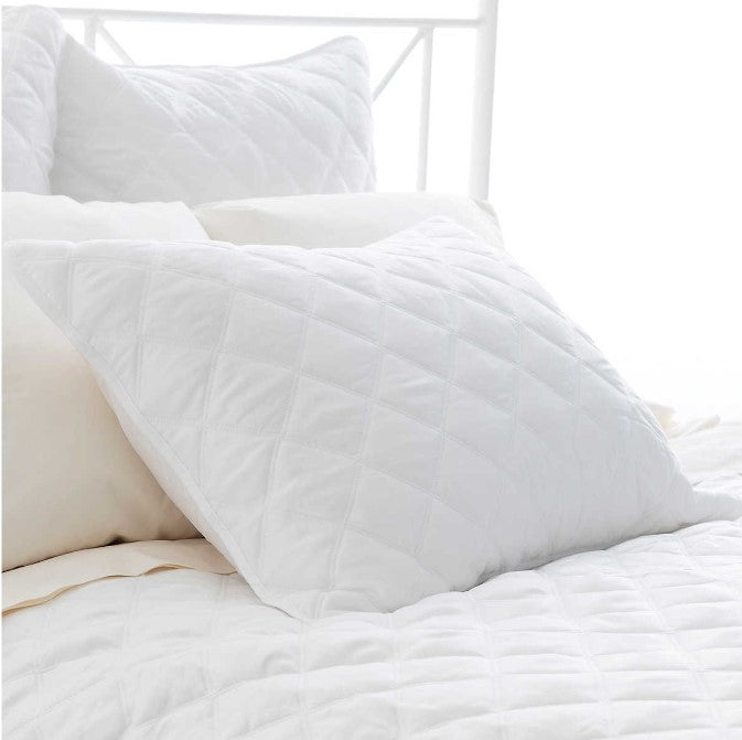 SHAM QUILTED SILKEN SOLID