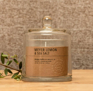 CANDLE MEYER LEMON & SEA SALT