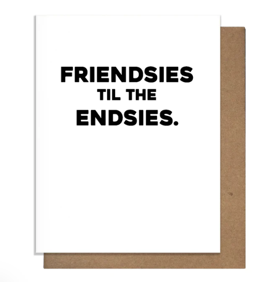FRIEND CARD "FRIENDSIES CARD" #56223