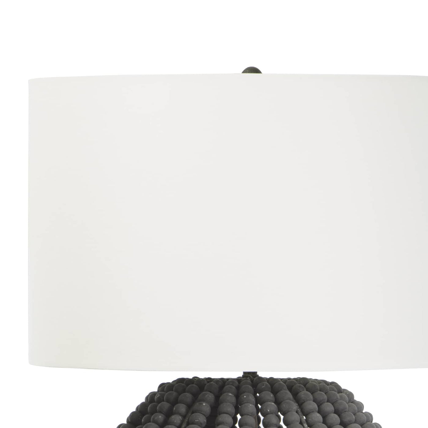 TABLE LAMP CHARCOAL BEADS