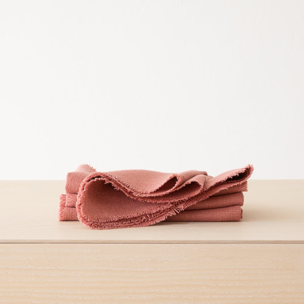 NAPKIN CANYON ROSE LINEN 20"