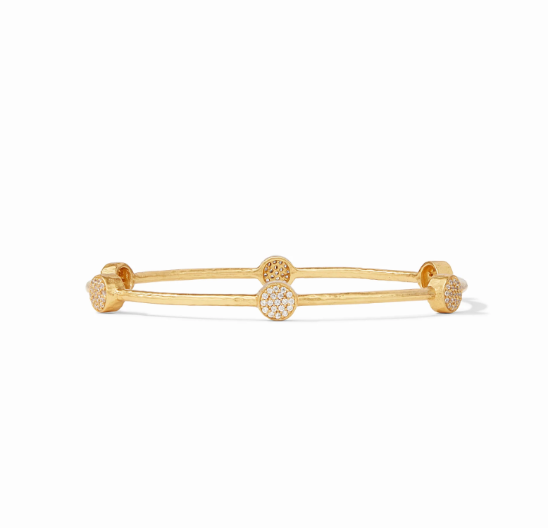 JULIE VOS BANGLE MILANO LUXE PAVE
