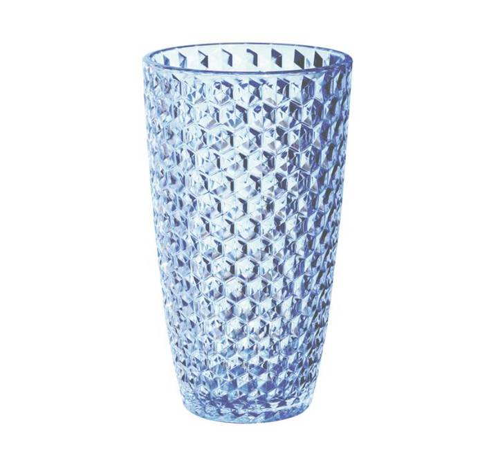TUMBLER HIGHBALL ACRYLIC DIAMOND CUT